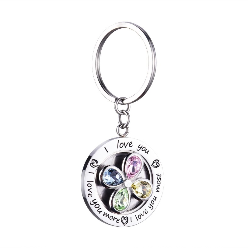 Fidget Spinner Key Chain Key R