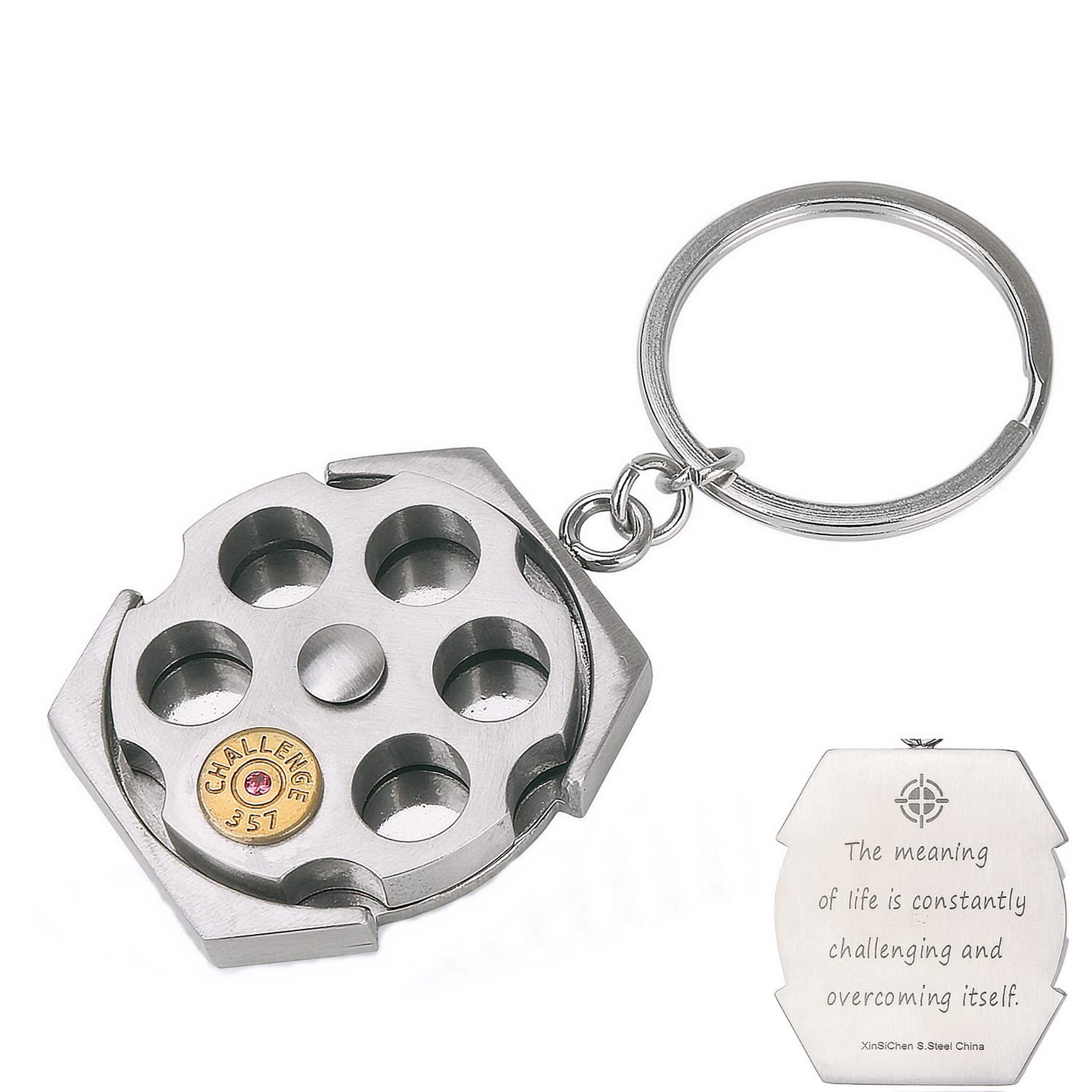 Spinning Game Fidget Key Chain